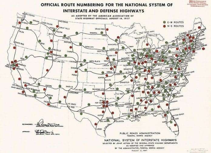 map of usa