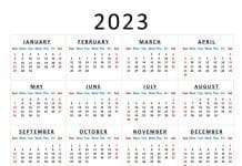 2023 Calendar With Holidays Egypt 2023 Calendar All Holidays And Celebrations Of 2023 Free Powerpoint Template