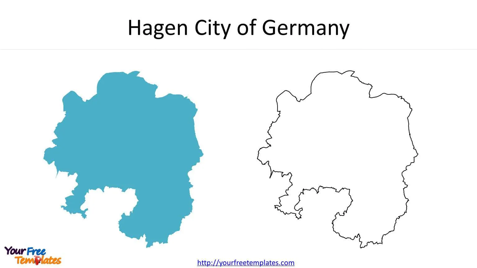 Germany city map