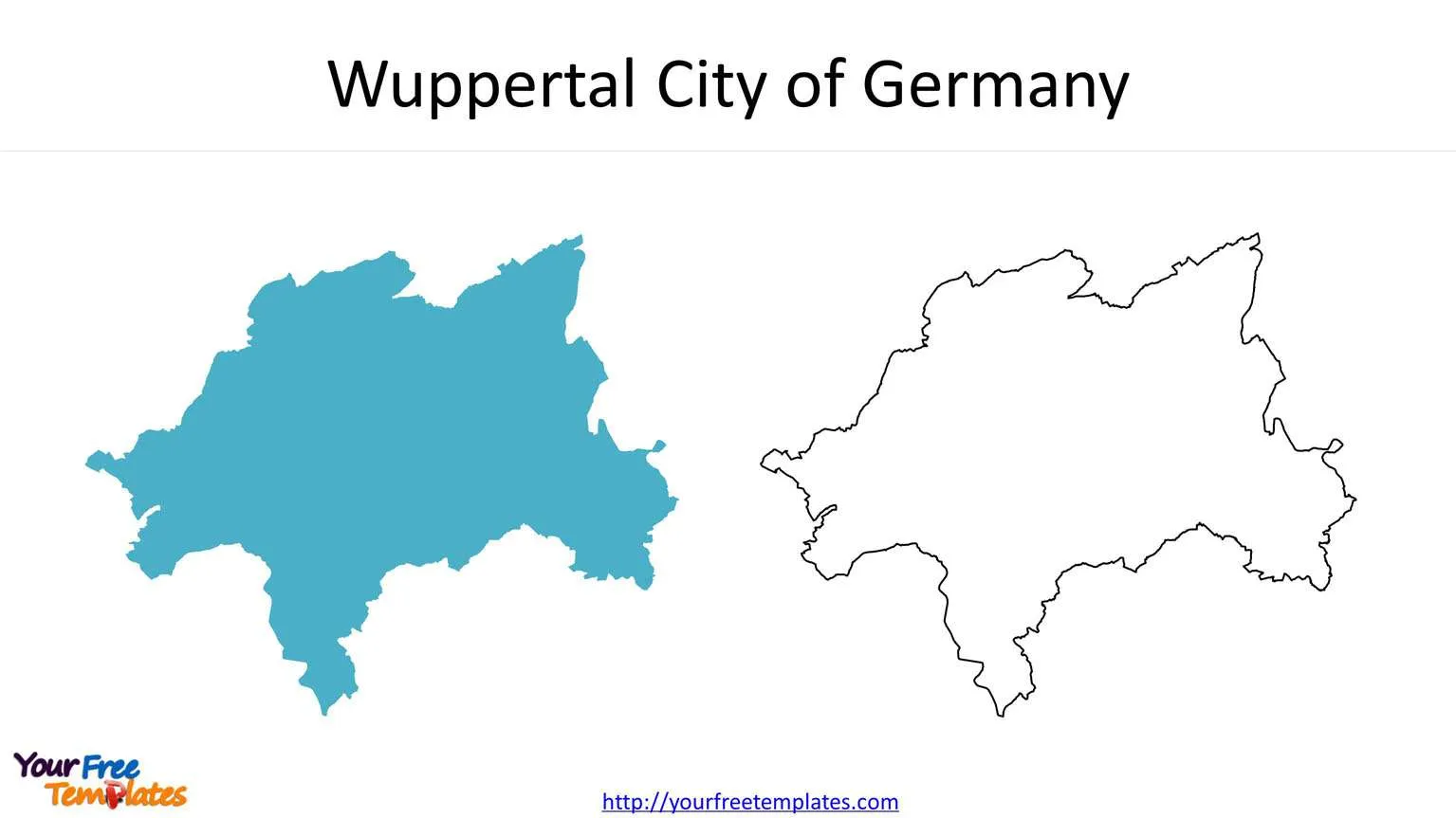 Germany city map