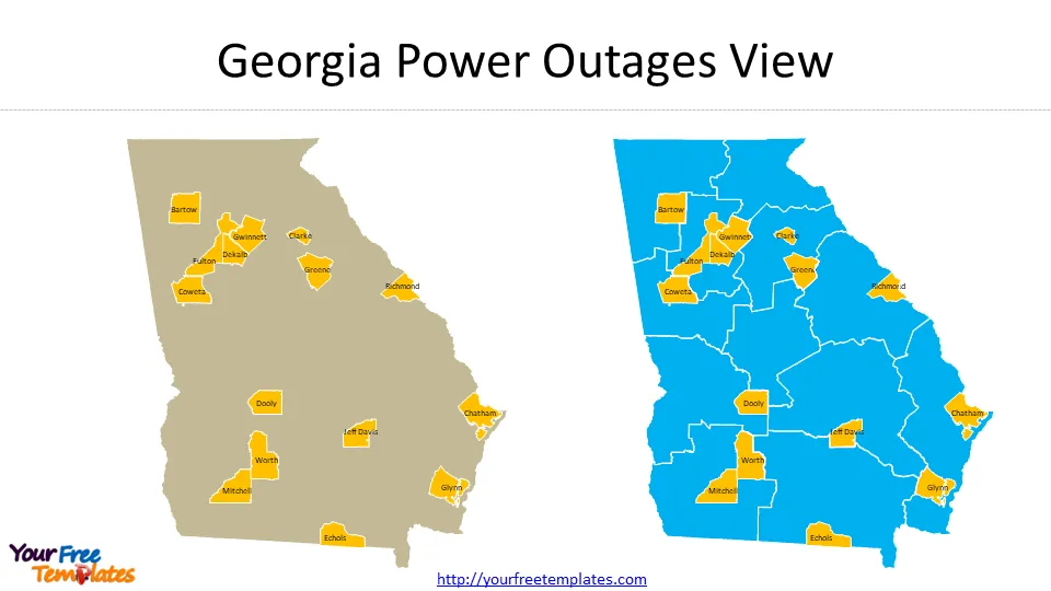 Georgia Power Outages View