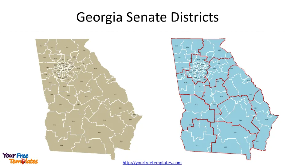 Georgia Senate Districts