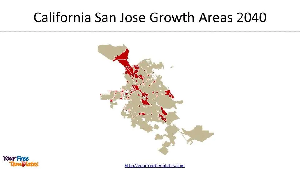 San Jose Growth Areas 2040