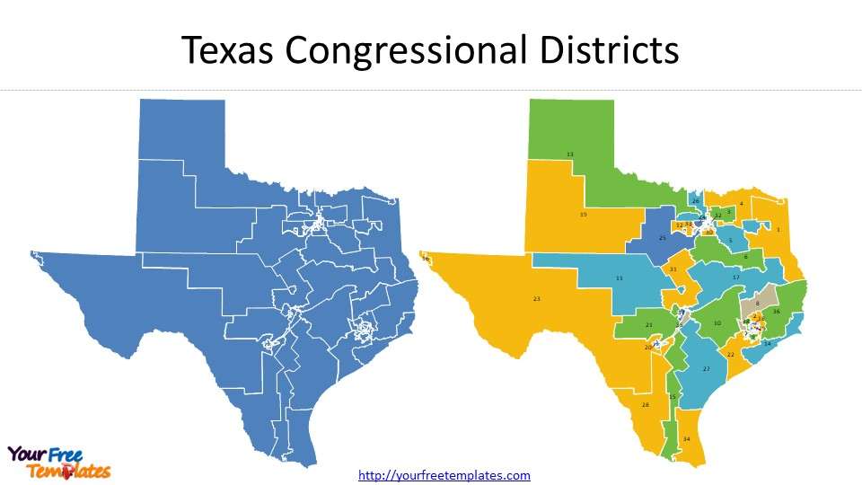 Texas congressional map 