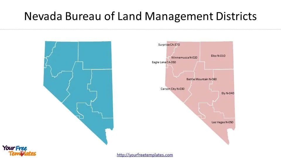 Bureau of Land Management Districts
