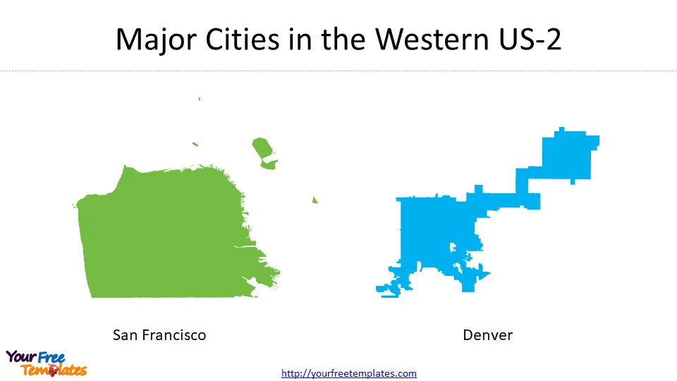 US city map