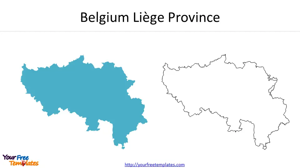 belgium map