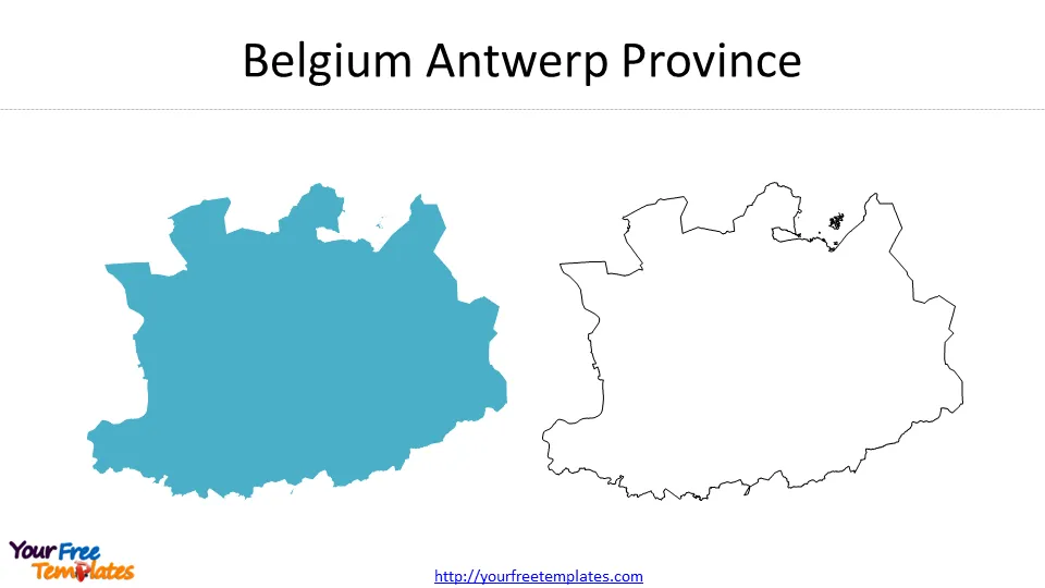 belgium on map