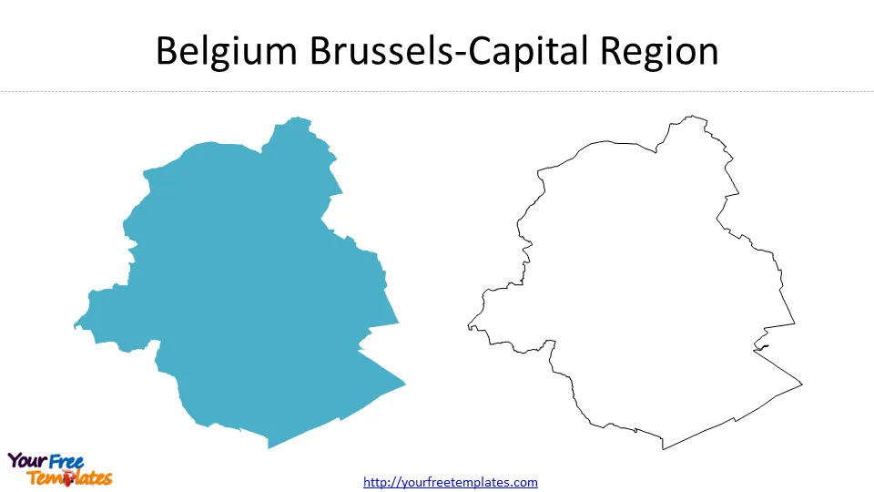 brussels belgium map