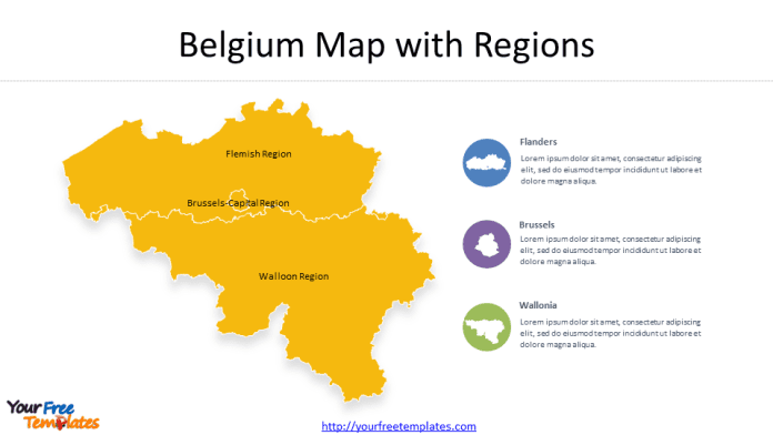 belgium map