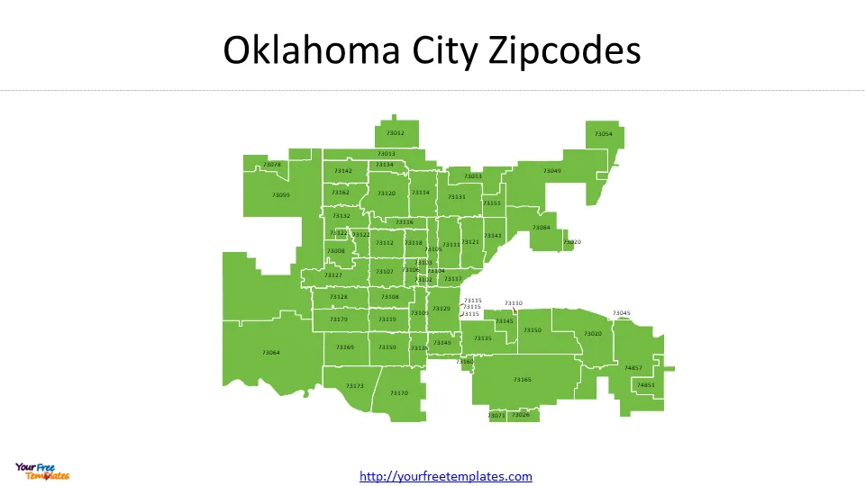 oklahoma city zip code map