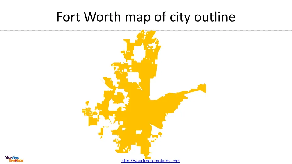 Fort Worth map
