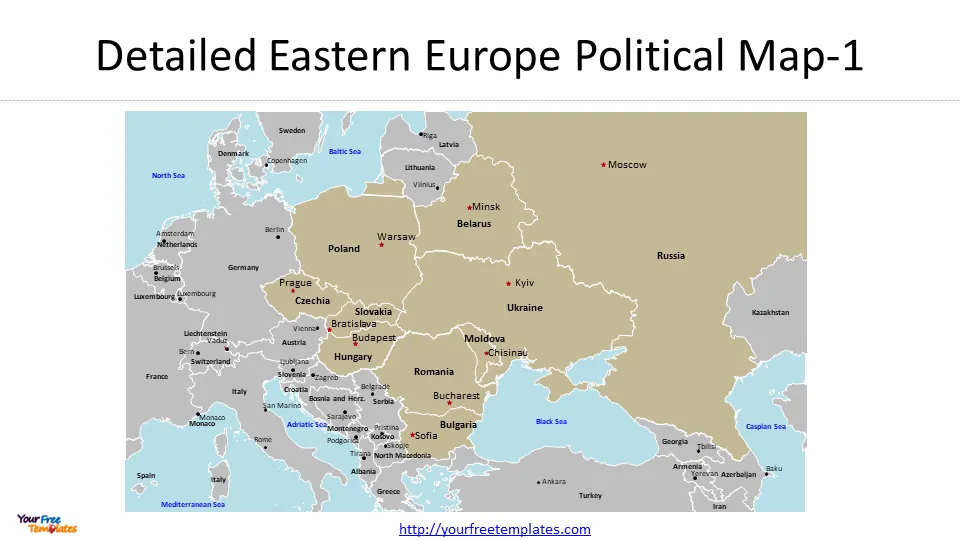 map eastern europe