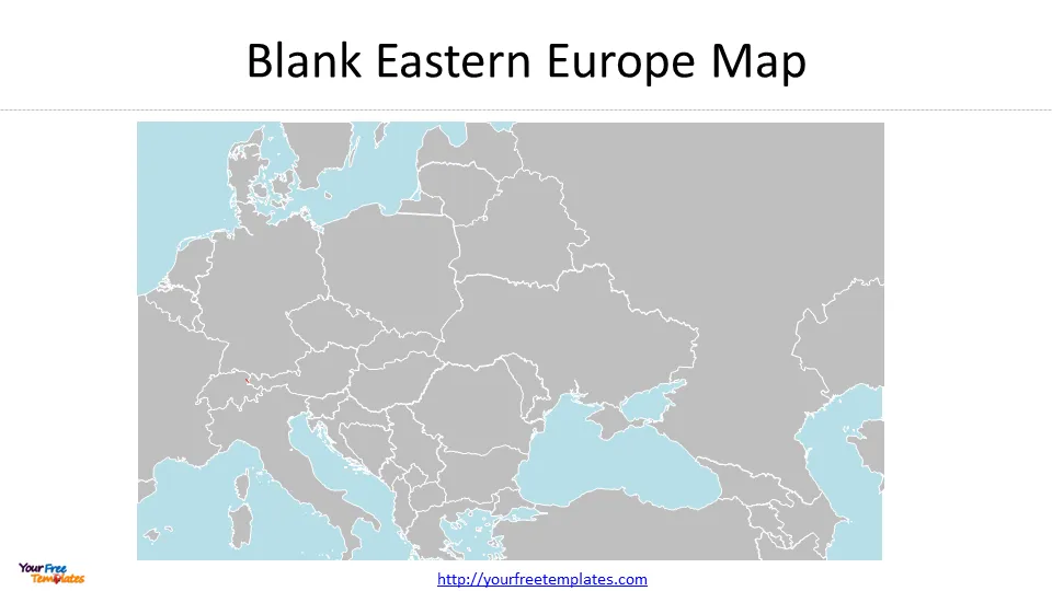 eastern europe map