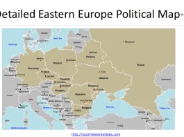 map of eastern europe