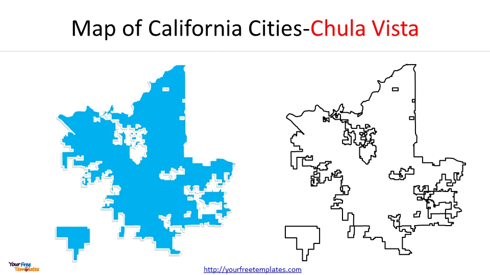 Chula Vista map