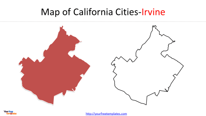 Irvine map