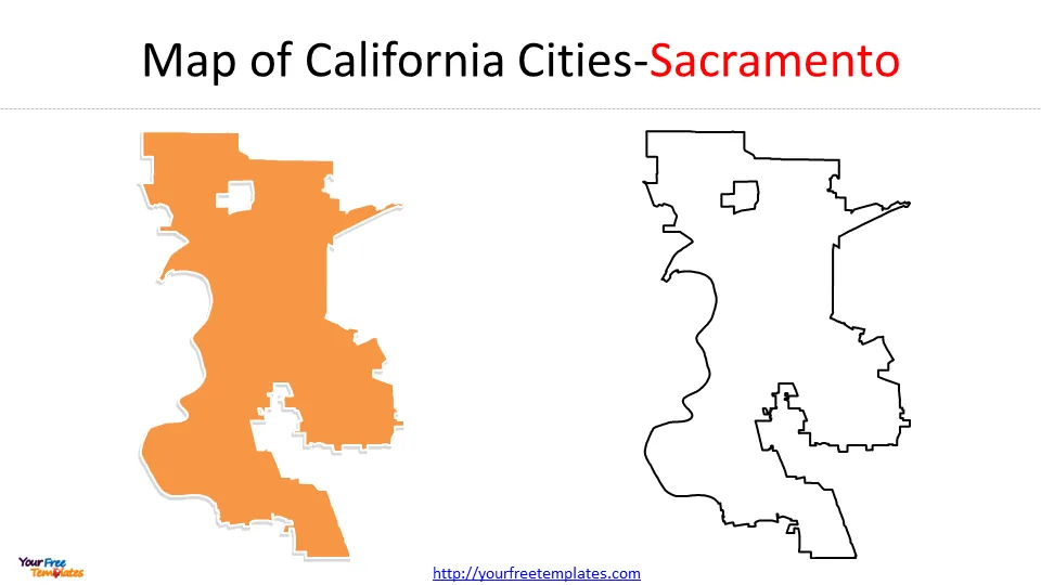 Sacramento City map