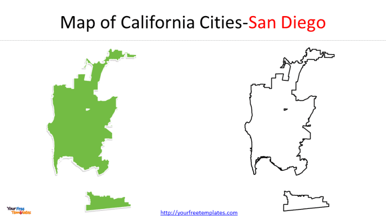 San Diego map