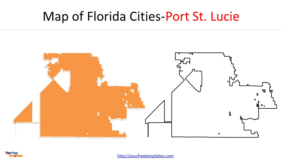 Port St. Lucie map