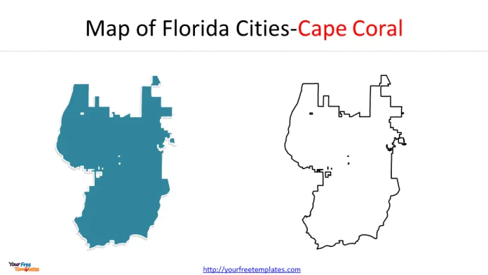 Florida City Map - Page 3 Of 3 - Free Powerpoint Template