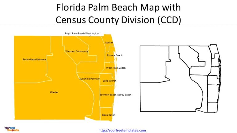 Palm Beach map