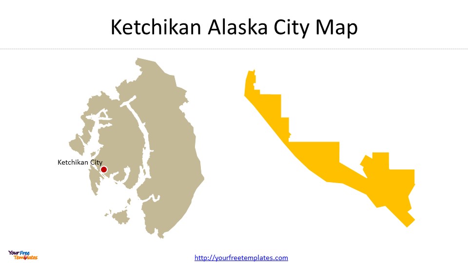 Ketchikan Alaska Map