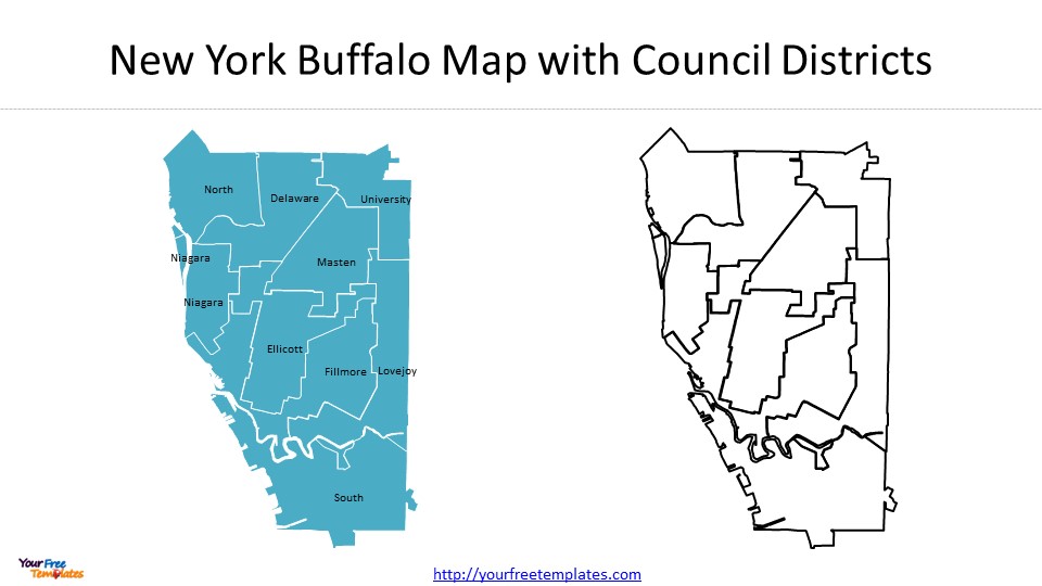 buffalo ny map