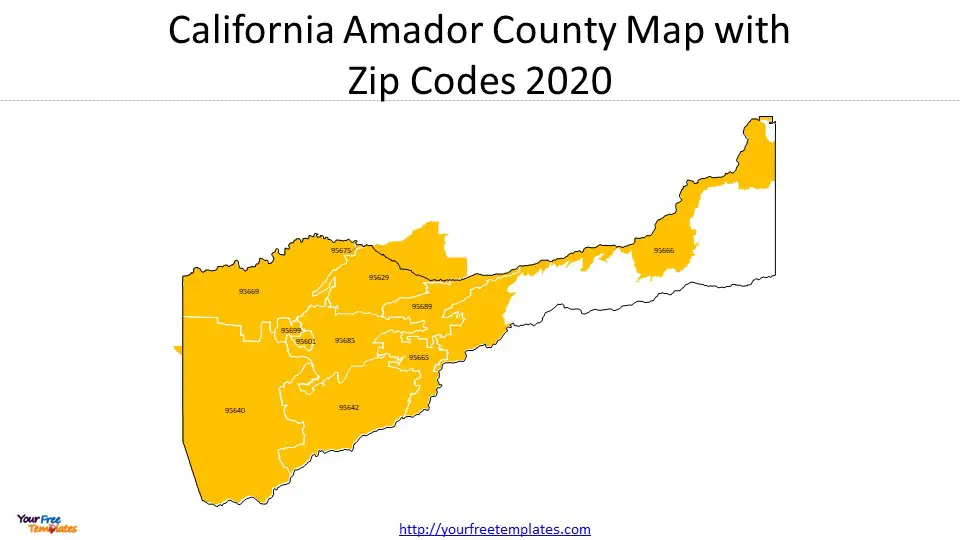 Amador County maps