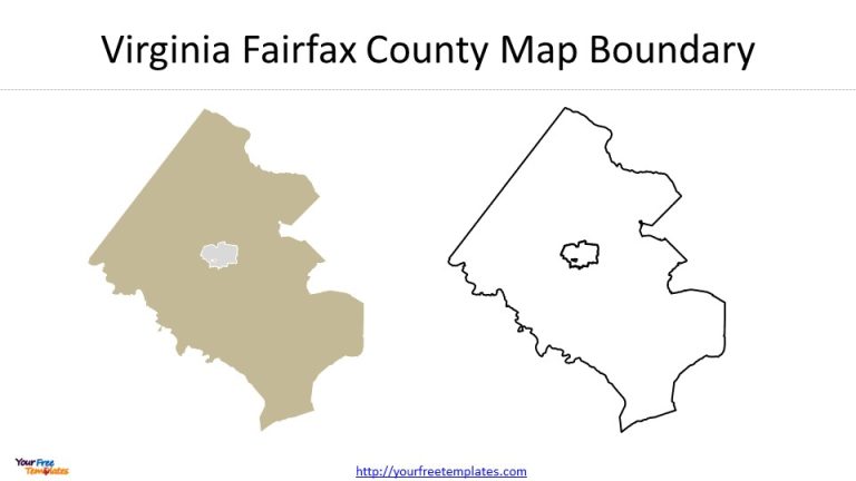 Fairfax County map