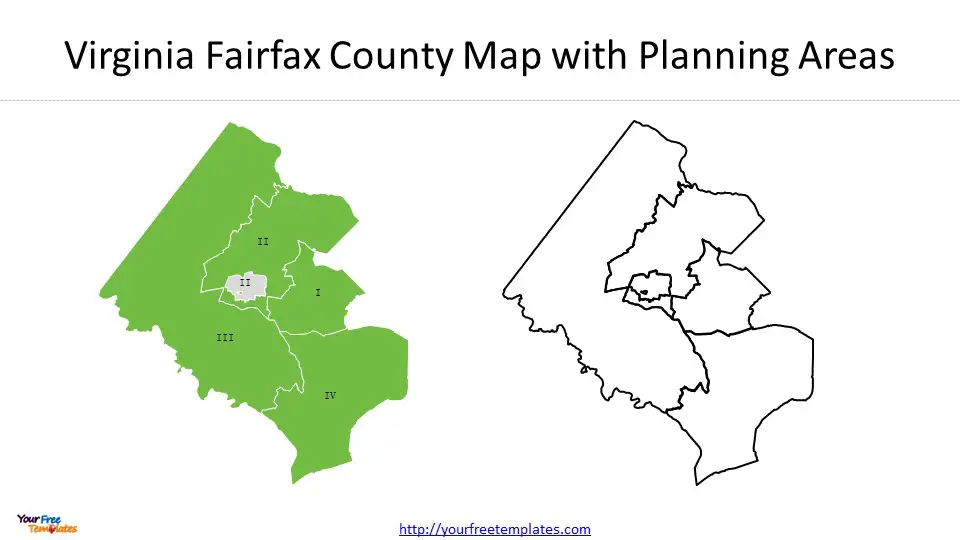 Fairfax County map