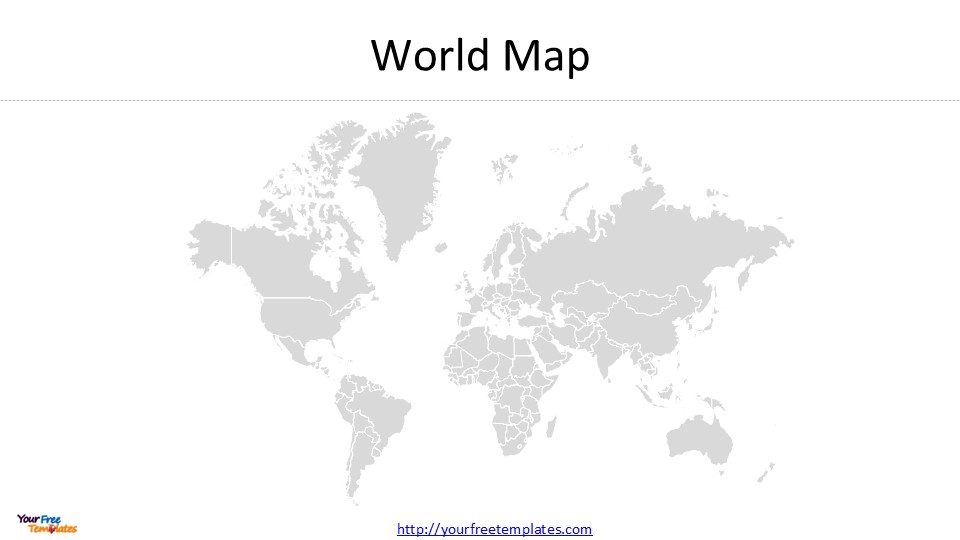 map of world countries