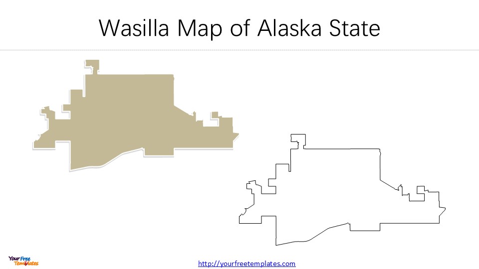 Alaska town map