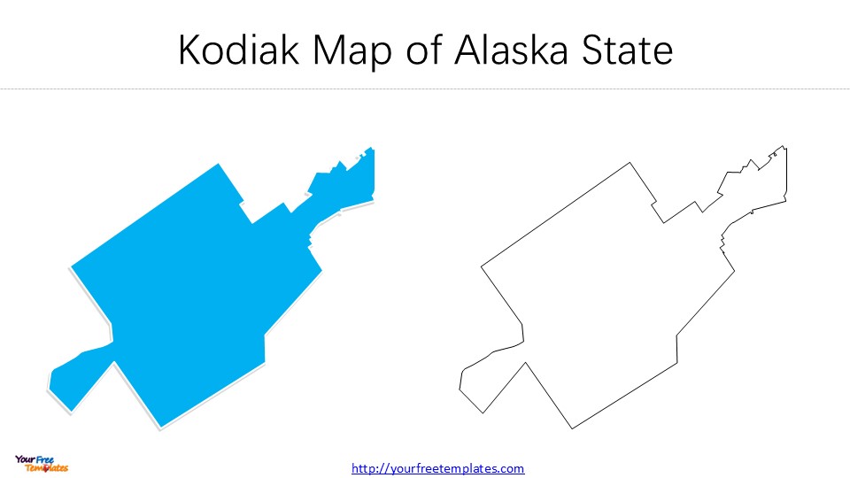 Map of Alaska with major cities