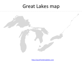 Great lakes map