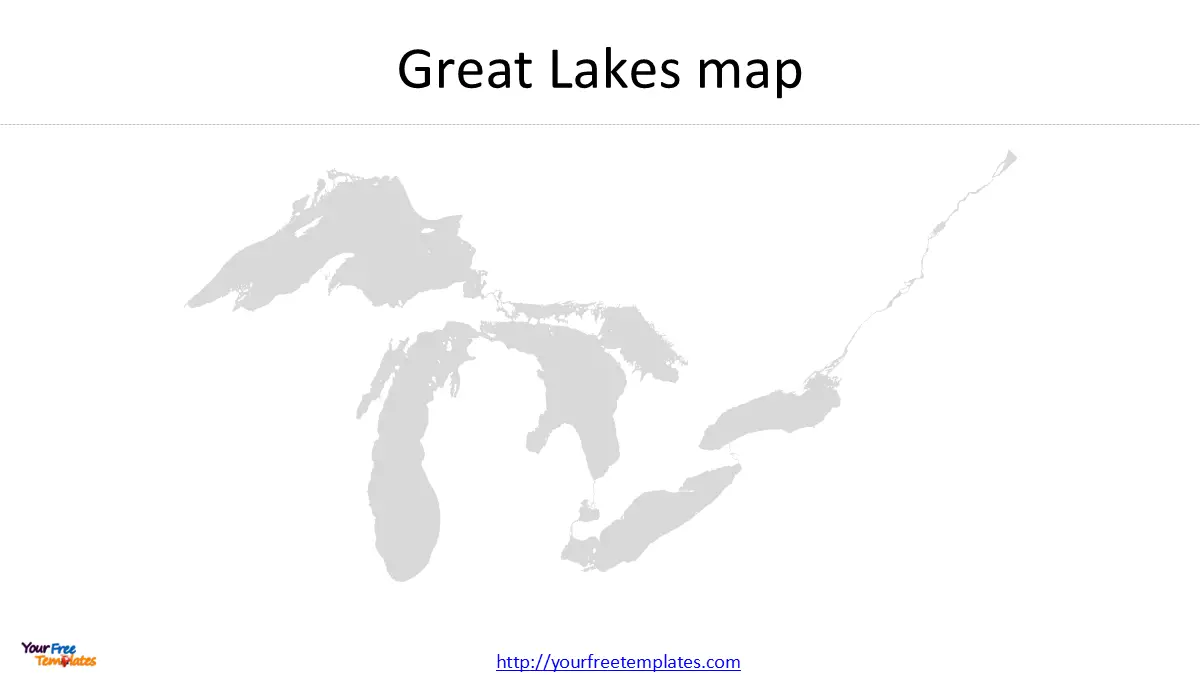 Great lakes map