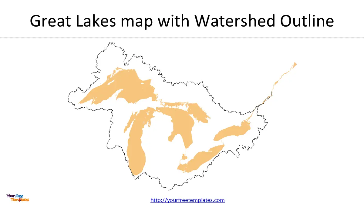 Great lakes map