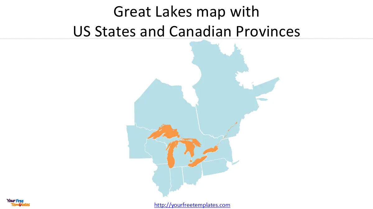 map of great lakes