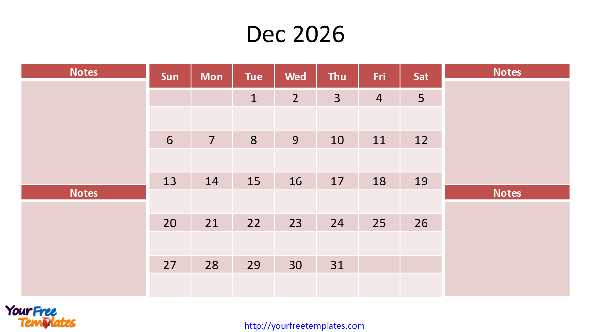 Free 2026 Monthly Calendar Template: Download & Stay Organized! 6 Free printable calendar