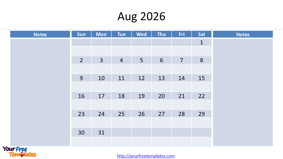 Free 2026 Monthly Calendar Template: Download & Stay Organized! 2 2026 monthly calendar
