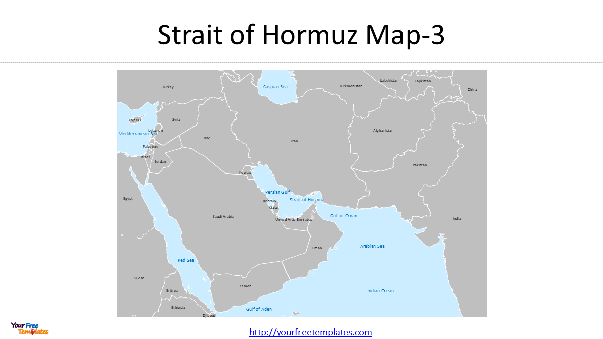 Strait of Hormuz Map 3 strait of hormuz map