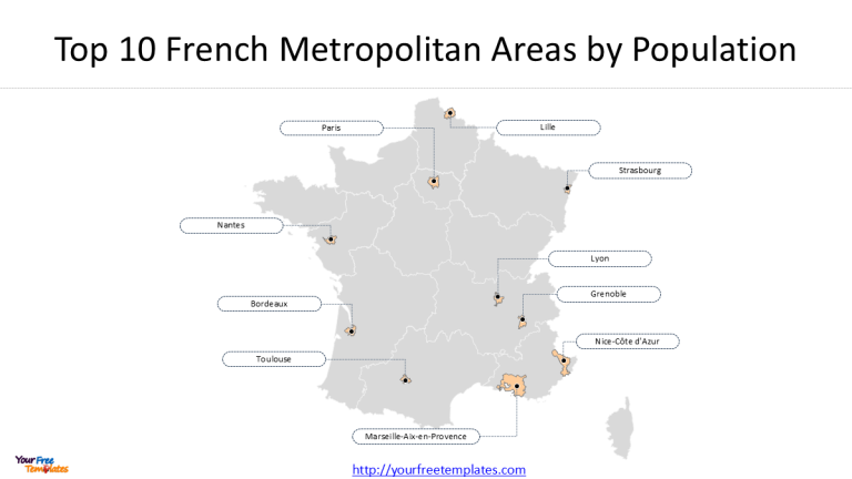 largest metropolitan areas in France