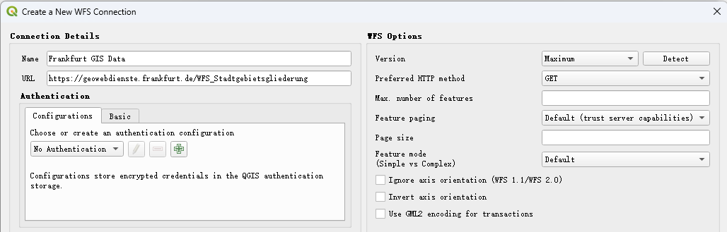 Frankfurt GIS Data: How to Download WFS and Export Shapefiles with QGIS 5 Frankfurt GIS Data