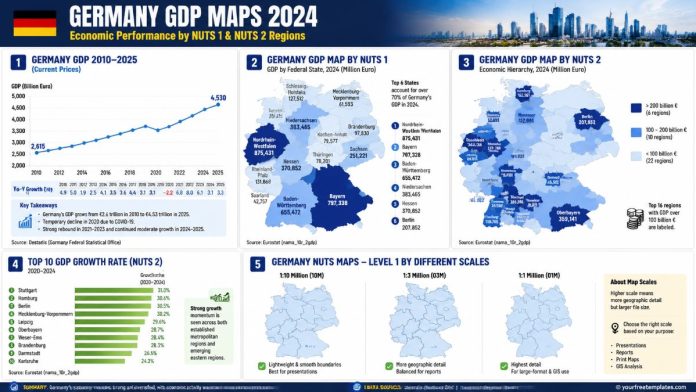 Germany GDP Map