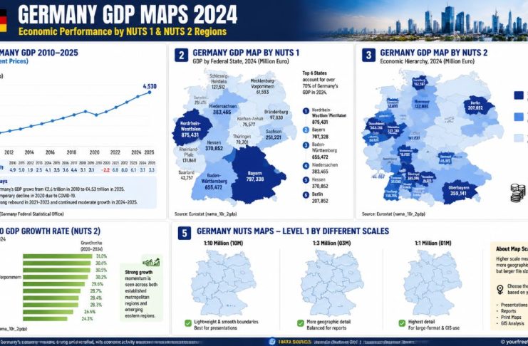 Germany GDP Map