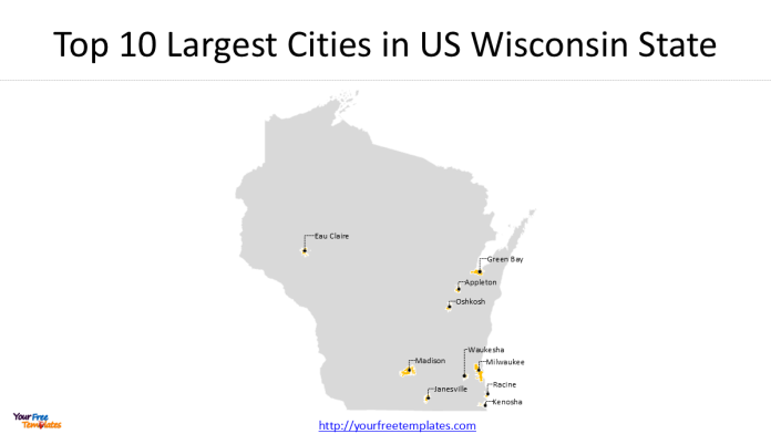 top 10 cities in Wisconsin