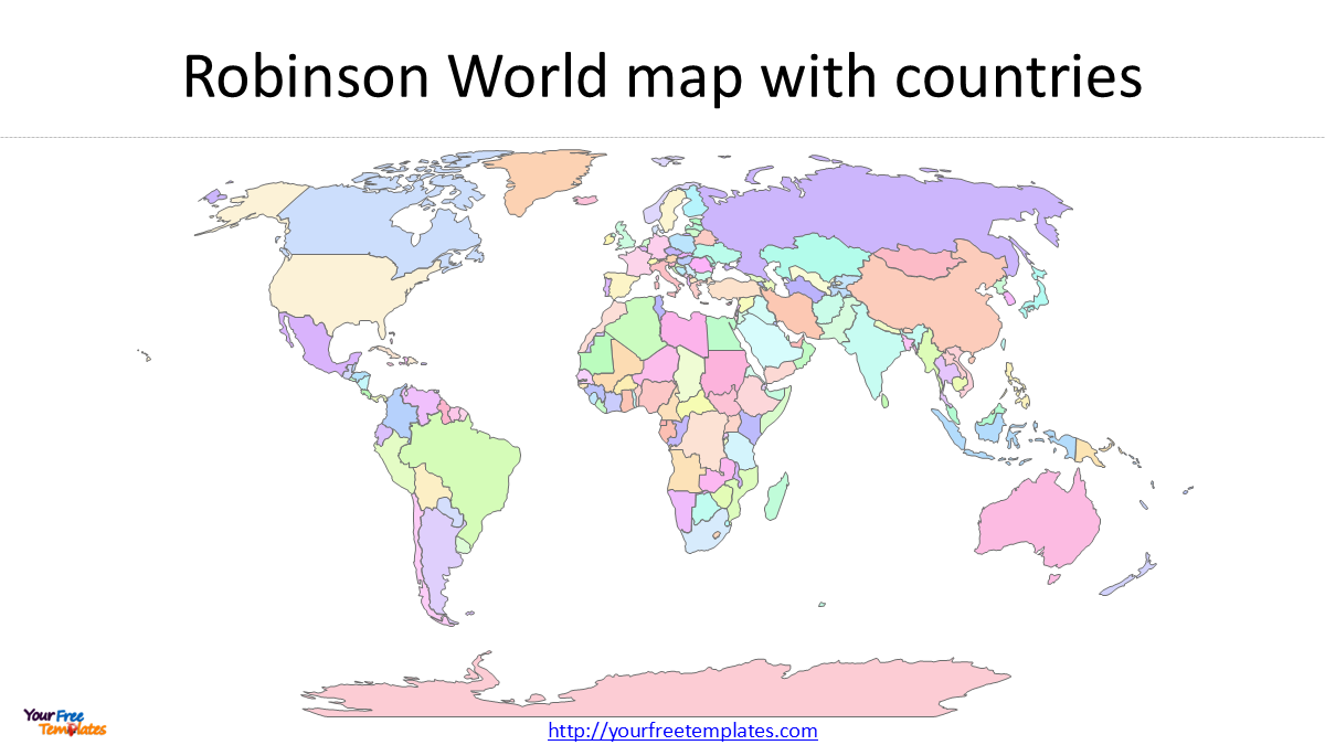 Robinson World Map Download