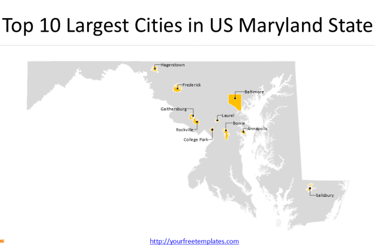 top 10 cities in Maryland