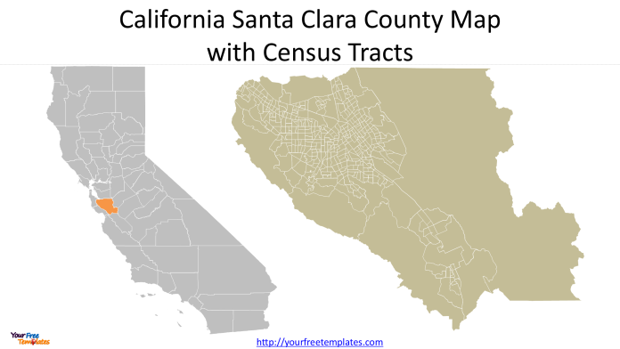 Santa Clara County median household income by census tract